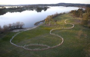 SIEV X Memorial http://www.sievxmemorial.com/images/sievx-memorial-poles-aerial.jpg