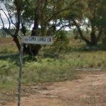 Loma Langi sign for Loma Langi Lane, near Old Junee, NSW