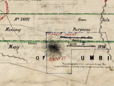 Tayar Parish map 1884